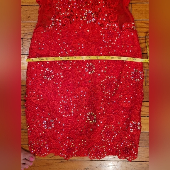 Regina Paris Coquette Lace Dress NWT. Wedding Guest Girly - Picture 10 of 12